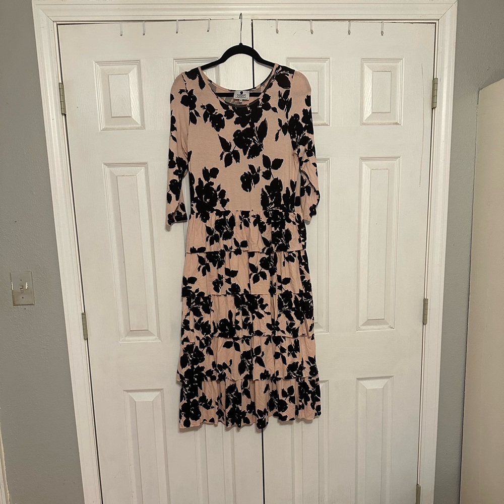 Dainty jewels pink dress